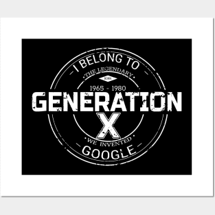 generation x 1965-1980 Posters and Art